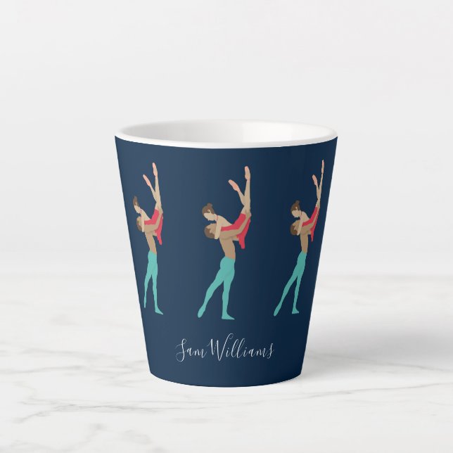 Ballet Latte Mug (Front)