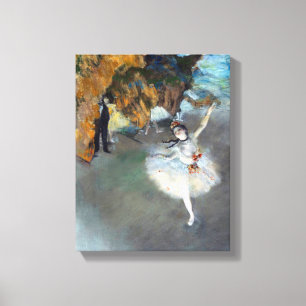 Ballet - l'etoile - Edgar Degas - 1878 Canvas Print