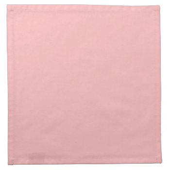 Ballet Light Pink Personalized Peach Background Napkin by SilverSpiral at Zazzle