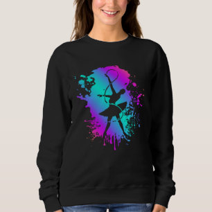 Ballet Like A Sport Only Harder Girls Ballet Dance Sweatshirt