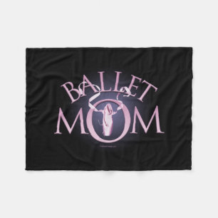 Ballet Mom Fleece Blanket