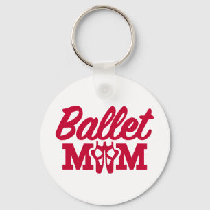 Ballet mom keychain