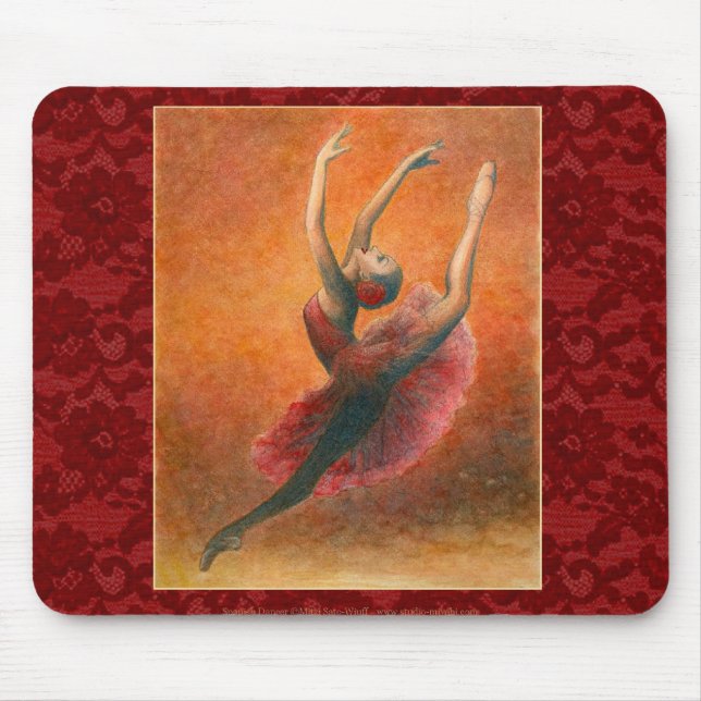 Ballet Mouse Pad - Don Quixote Kitri (Front)