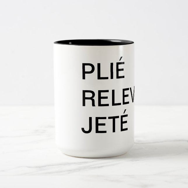 Ballet Mug Plié, Relevé, Jeté (Center)