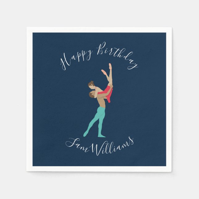 Ballet Napkins (Front)