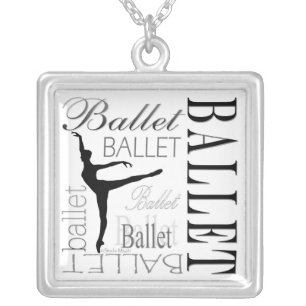 Ballet Necklace (white) - Arabesque