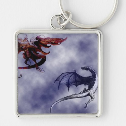 Ballet of the dragons _ keychain