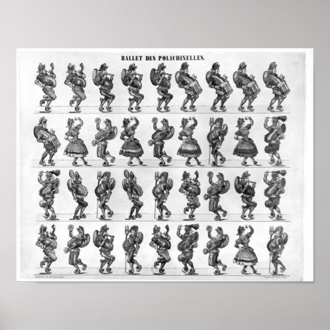 Ballet of the Polichinelles Poster (Front)