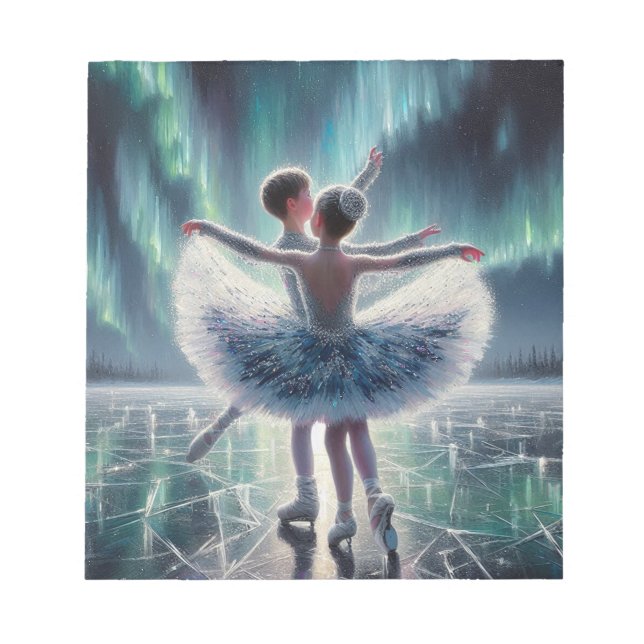 Ballet on Ice Notepad (Front)