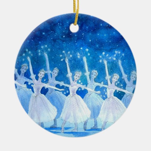 Ballet Ornament _ Dance of the Snowflakes