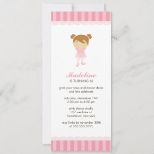 Ballet Party Invitations