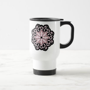 Ballet Pattern (pink) Travel Mug