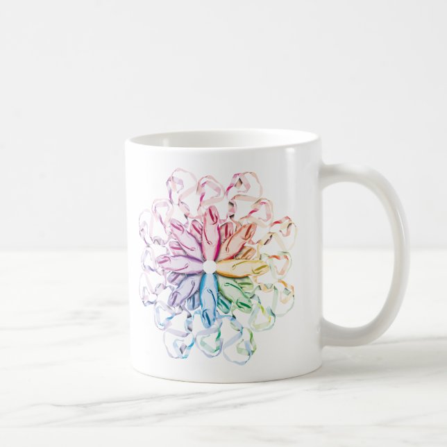 Ballet Pattern (spectral) Coffee Mug (Right)