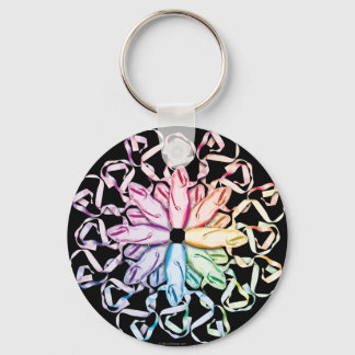 Ballet Pattern (spectral) Keychain