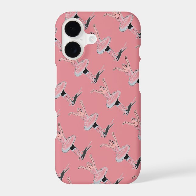 Ballet Pink Ballerina  Case-Mate iPhone Case (Back)