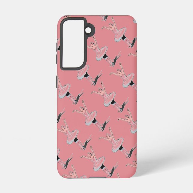 Ballet Pink Ballerina Samsung Galaxy Samsung Galaxy Case (Back)