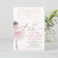 Ballet Pink Girls Bow Tutu Ballerina 2nd Birthday