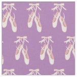 Ballet Pointe Shoes Cute Dance Dancer Pink Purple Fabric