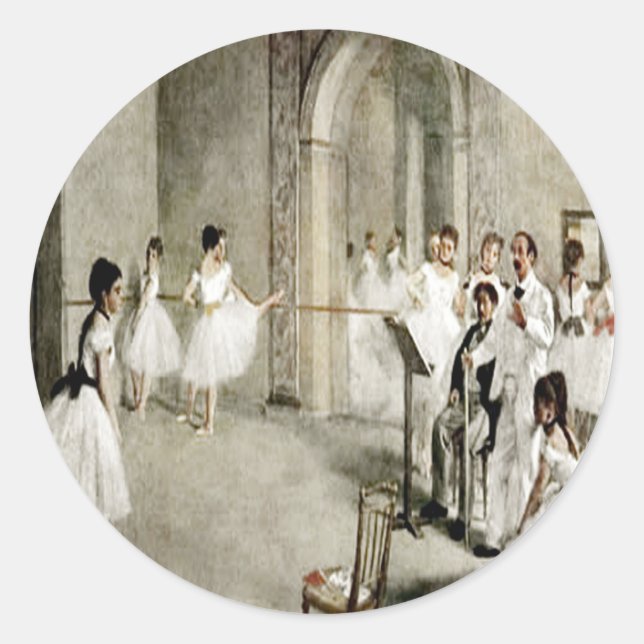 Ballet Practice Sticker (Front)
