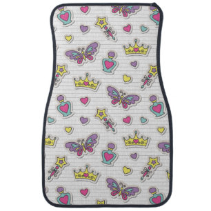 ballet princess pattern car floor mat