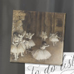 Ballet Rehearsal on Stage | Edgar Degas Magnet<br><div class="desc">Ballet Rehearsal on Stage (1874) by French impressionist artist Edgar Degas. Original artwork is an oil on canvas depicting ballerinas rehearsing on a theater stage. 

Use the design tools to add custom text or personalize the image.</div>