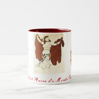 Ballet Russe de Monte Carlo Two-Tone Coffee Mug