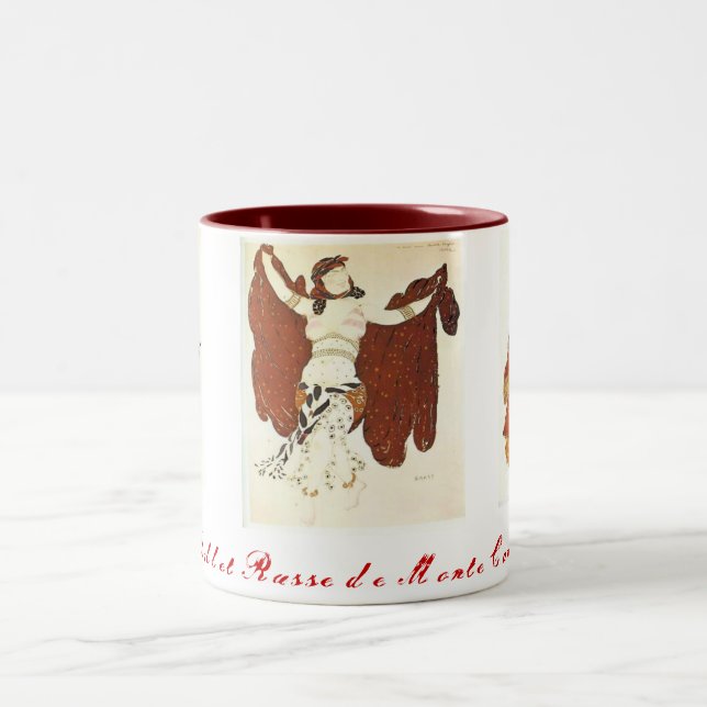 Ballet Russe de Monte Carlo Two-Tone Coffee Mug (Center)