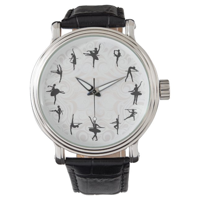 Ballet School Ballerina Dance Teacher Watch (Front)