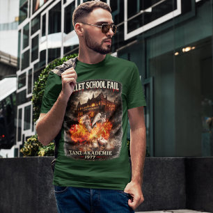 Ballet School Fail Men's Dark T-Shirt
