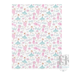 Ballet Scrapbook Paper