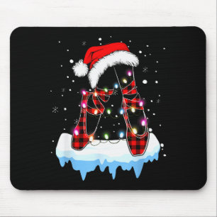Ballet Scute Ss Cute Sss Christmas Lights Santa Ba Mouse Pad