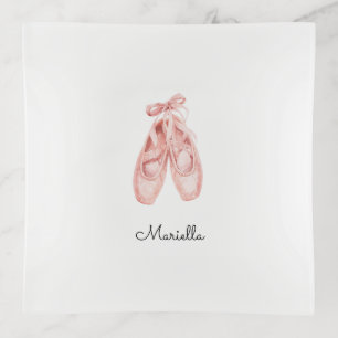 Ballet Shoes Customized Trinket Tray