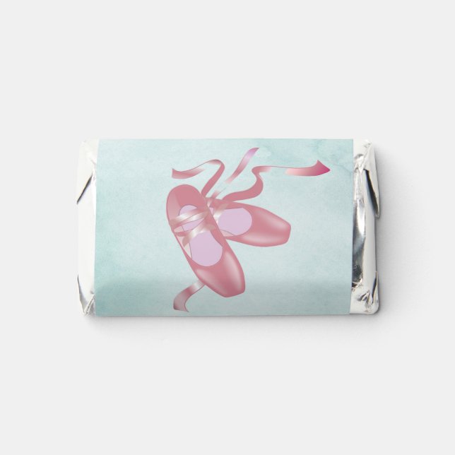 Ballet Shoes Design Hershey's Miniatures (Front)