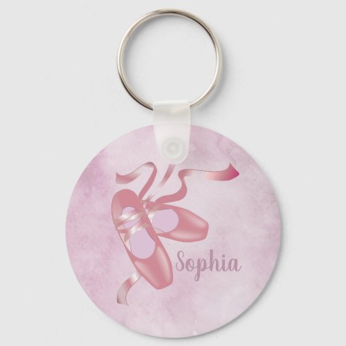 Ballet Shoes Design Keychain