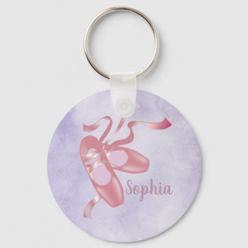 Ballet Shoes Design Keychain