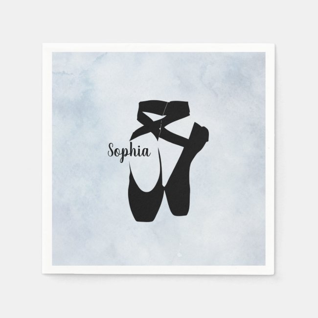 Ballet Shoes Design Paper Napkins