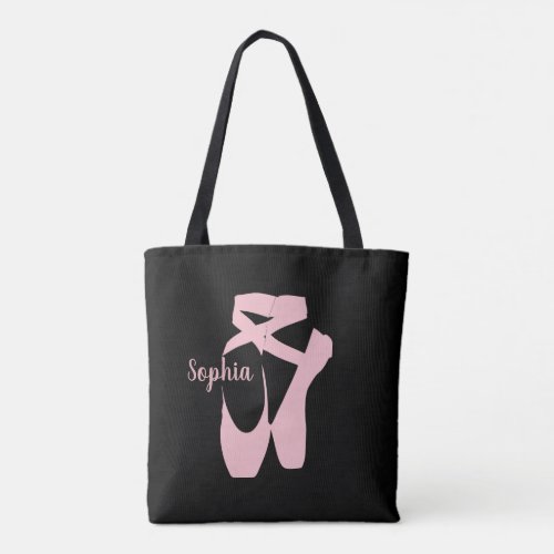 Ballet Shoes Design Tote Bag