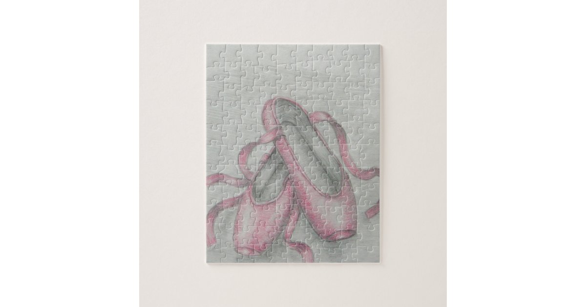 ballet shoes jigsaw puzzle Zazzle