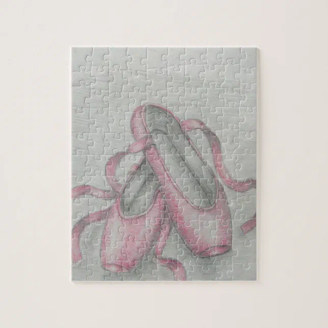 ballet shoes jigsaw puzzle Zazzle