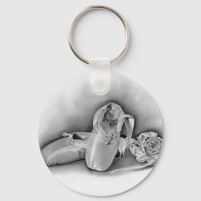 Ballet Shoes Keychain (Front)
