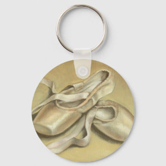 Ballet shoes keychain