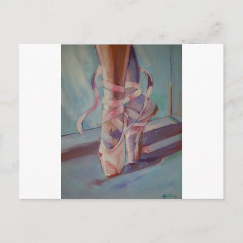 Ballet Shoes Postcard