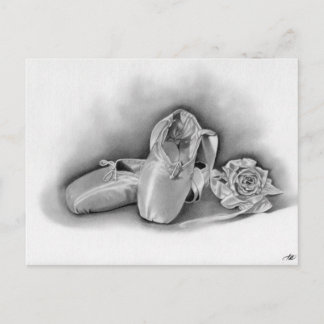 Ballet Shoes Postcard