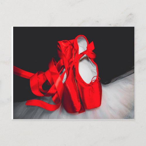 Ballet Shoes Postcard