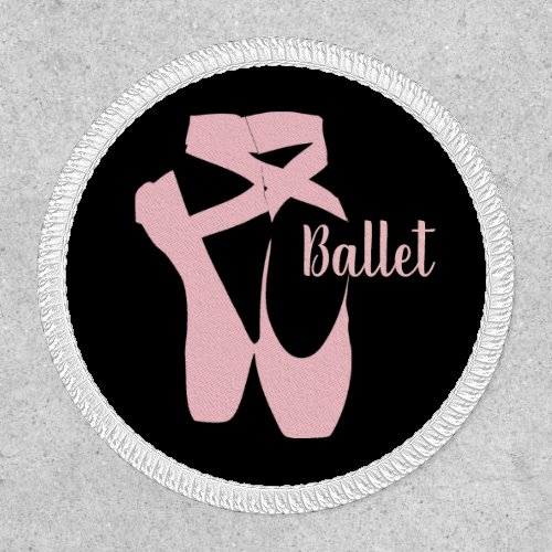 Ballet Shoes Slippers Design Patch