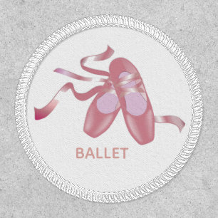 Ballet Shoes Slippers Design Patch