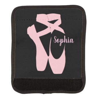 Ballet Shoes Slippers Luggage Handle Wrap by SjasisSportsSpace at Zazzle