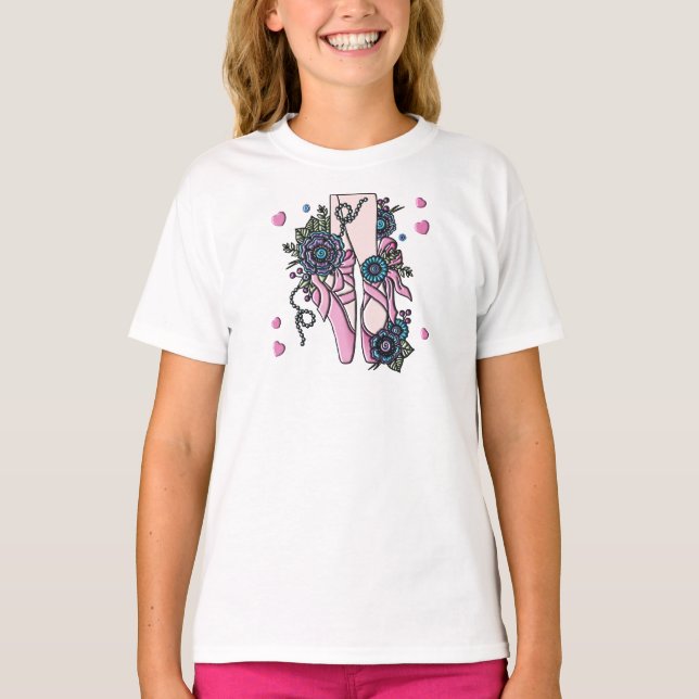 Ballet Shoes T-Shirt (Front)