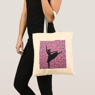 Ballet Silhouette Tote Bag