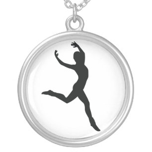 Ballet Silver Plated Necklace